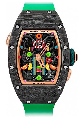 RICHARD MILLE Bonbon Replica Watch RM 37-01 Automatic Kiwi